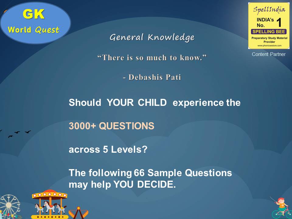 GK Class Questions Answers for Children - Class 2 3 4 5 